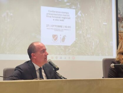 CONFERENZA STAMPA PRESENTAZIONE MARCHI E SITO WEB VIVAI FORESTALI REGIONALI E PIANTE TARTUFIGENE